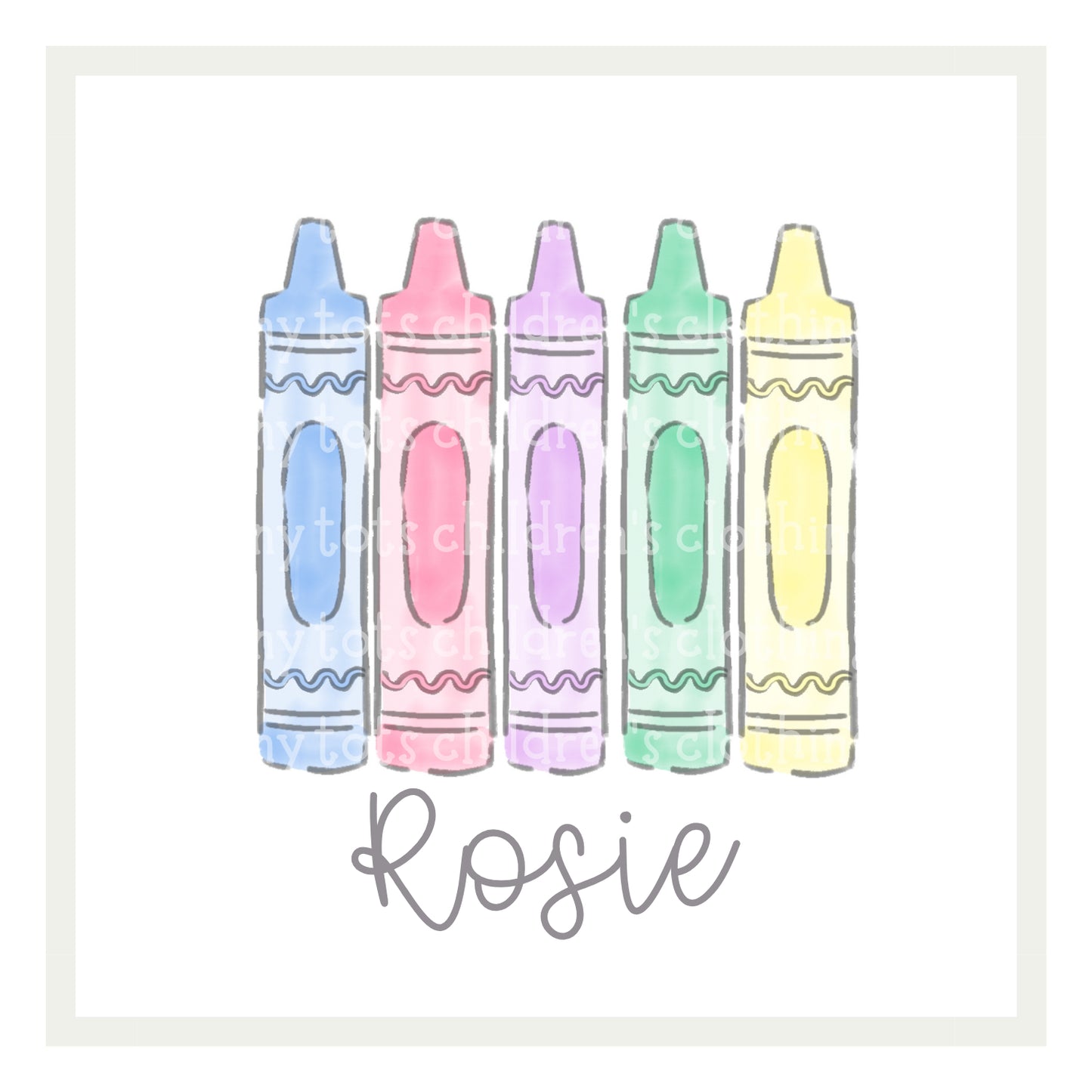 Pastel Crayons