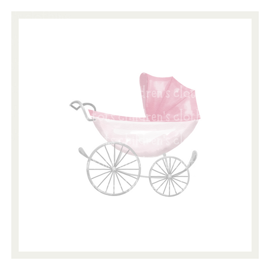 Pink Baby Carriage