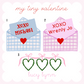 Valentines SUBLIMATION Options